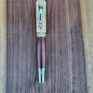 Stylo-plume Barbadás, bouleau madré de Carélie / cocobolo