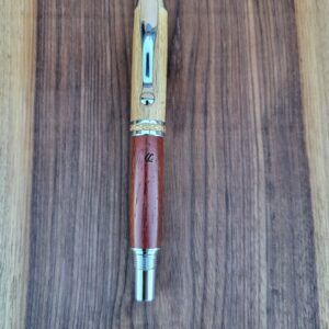 Stylo-plume Barbadás, hêtre échauffé / padouk