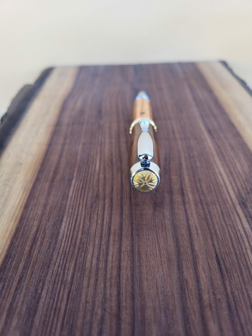 Stylo-plume Barbadás, palissandre et bois de rose 4 Stylo-plume Barbadás, palissandre et bois de rose – Image 4