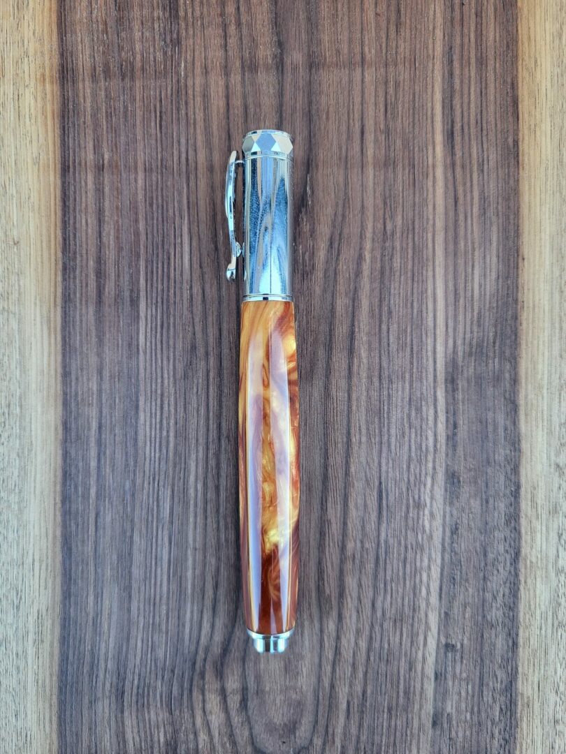 Roller Espasande, résine ambrée 2 Roller Espasande, résine ambrée – Image 2