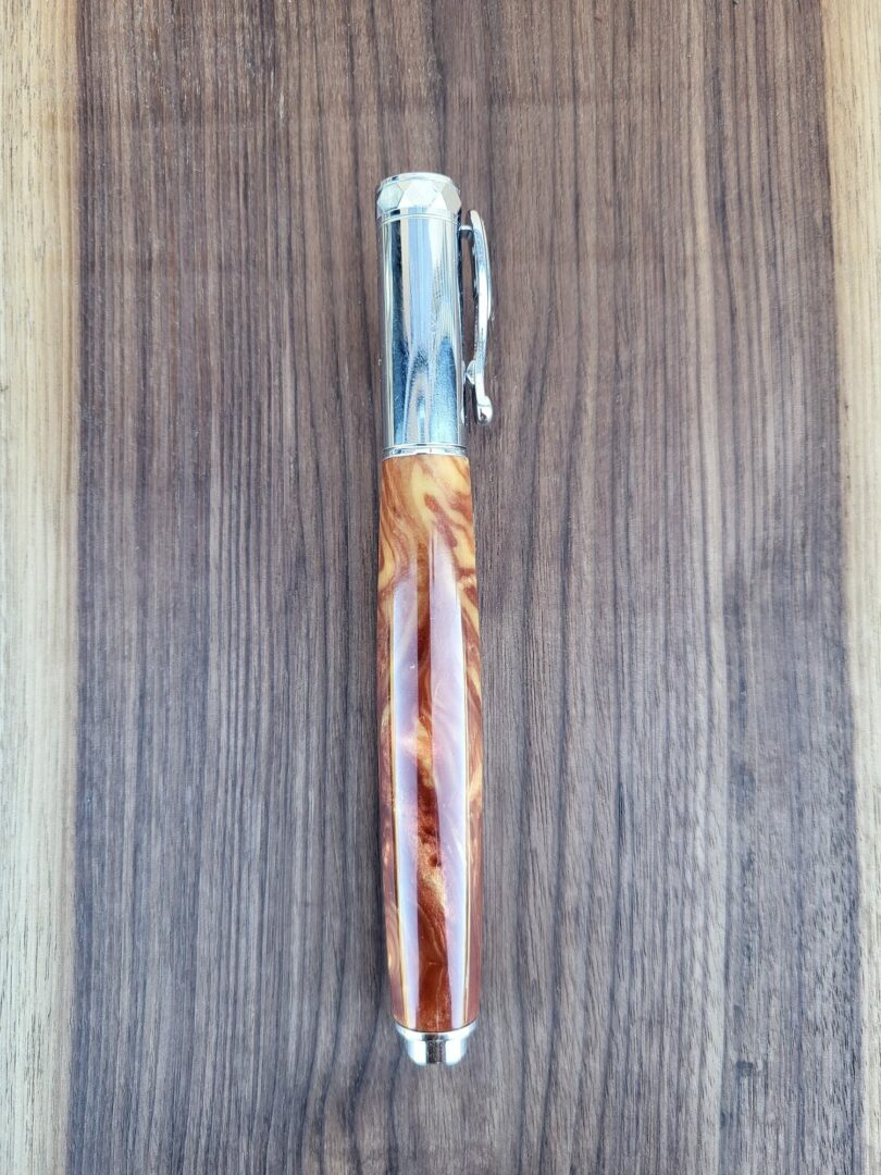 Roller Espasande, résine ambrée 3 Roller Espasande, résine ambrée – Image 3