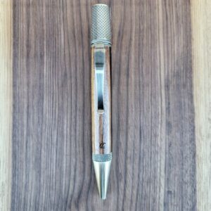 Stylo-bille Samos, ébène et palissandre