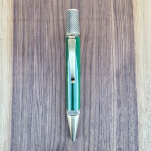 Stylo-bille Samos galalithe verte