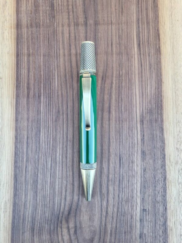 Stylo-bille Samos galalithe verte