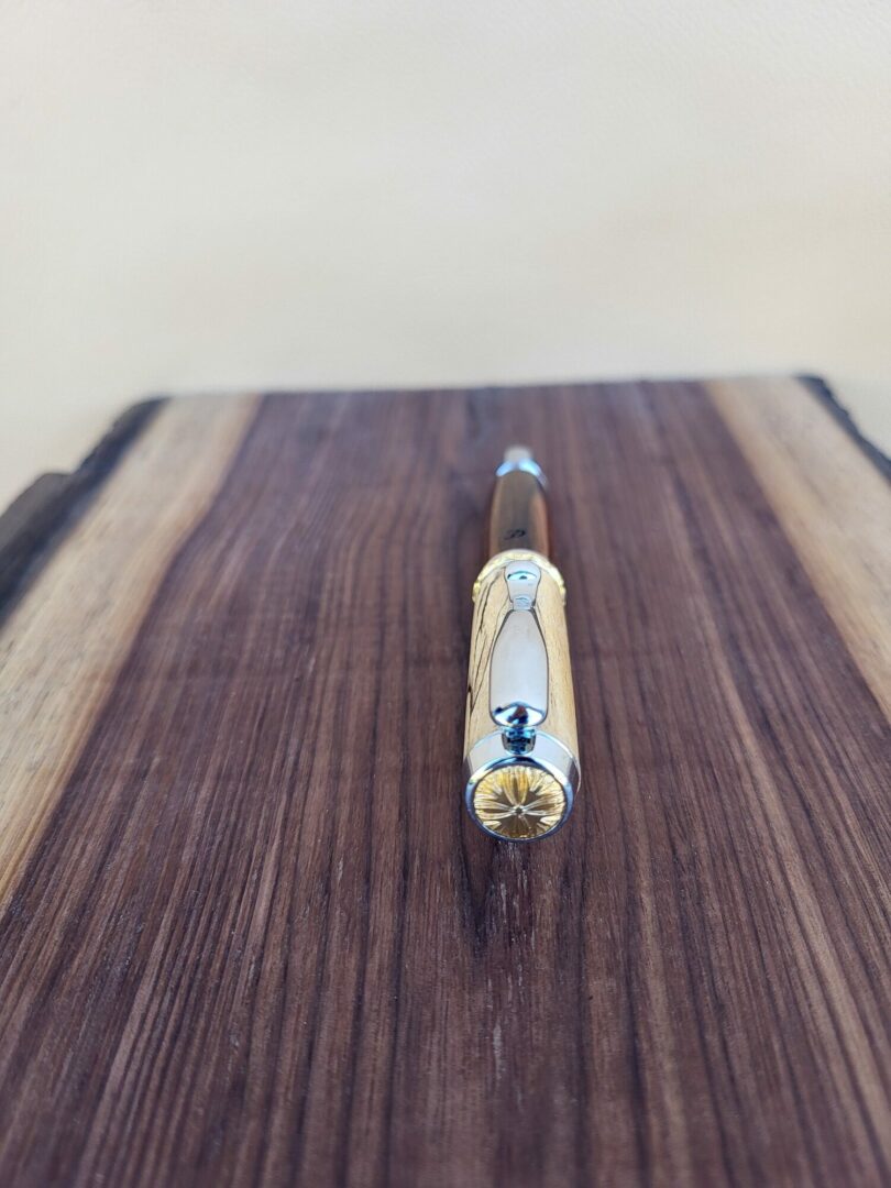 Stylo-plume Barbadás, hêtre échauffé / cocobolo 4 Stylo-plume Barbadás, hêtre échauffé / cocobolo – Image 4