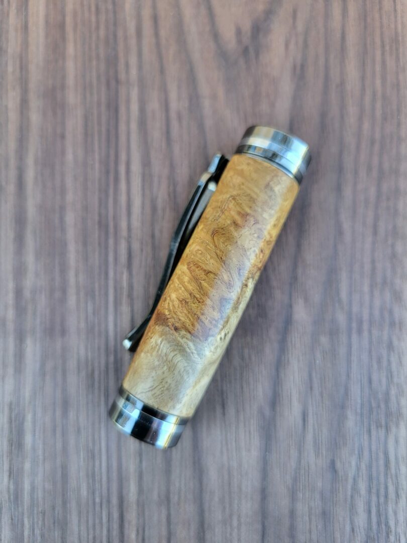 Stylo-plume Vilar, loupe d'amboine 7 Stylo-plume Vilar, loupe d'amboine – Image 7