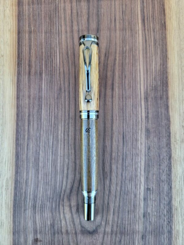 Stylo-plume Vilar, zébrano et bois inconnu